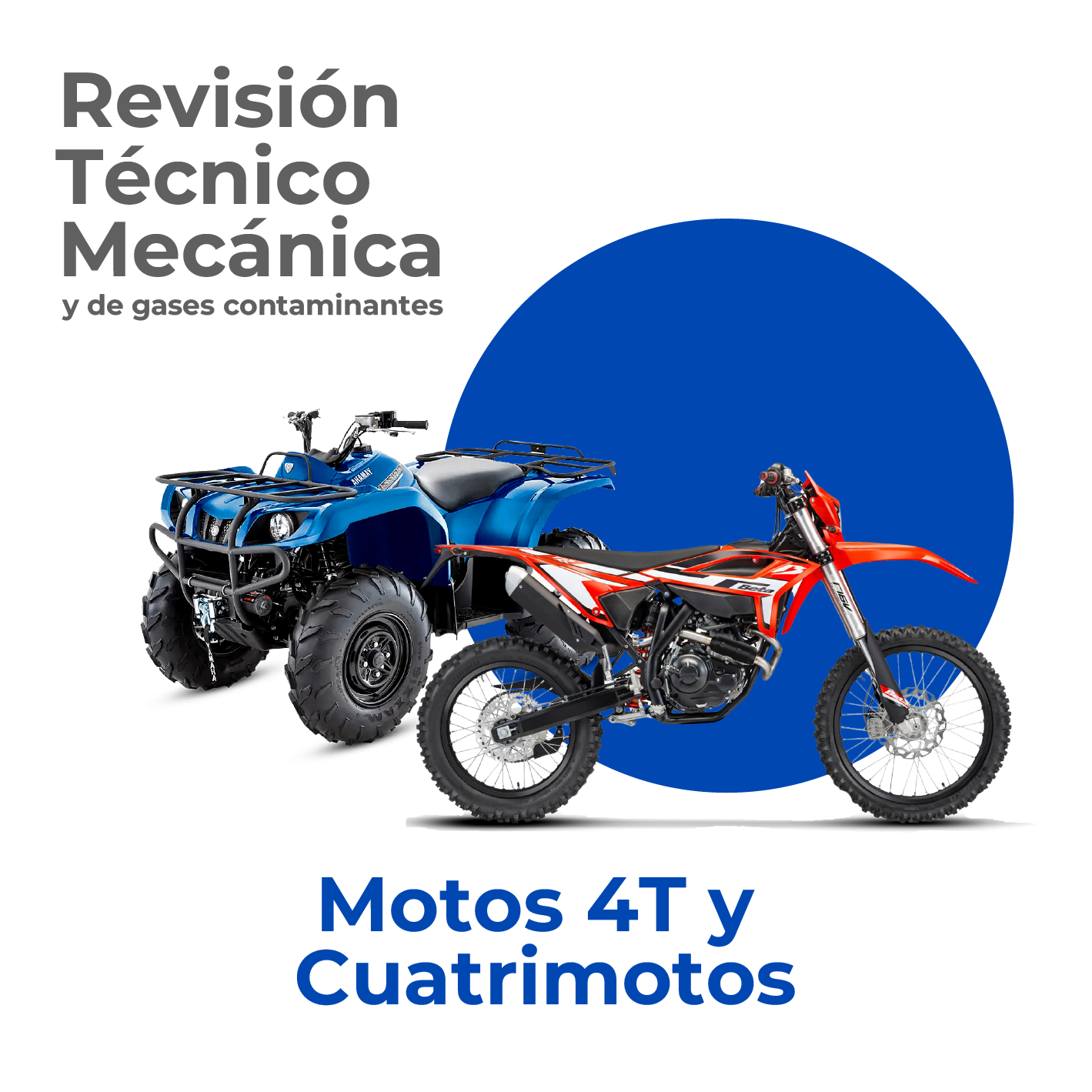 Revisión técnico-mecánica y de gases para Motos 4T y Cuatrimotos en Medellín - Car Center