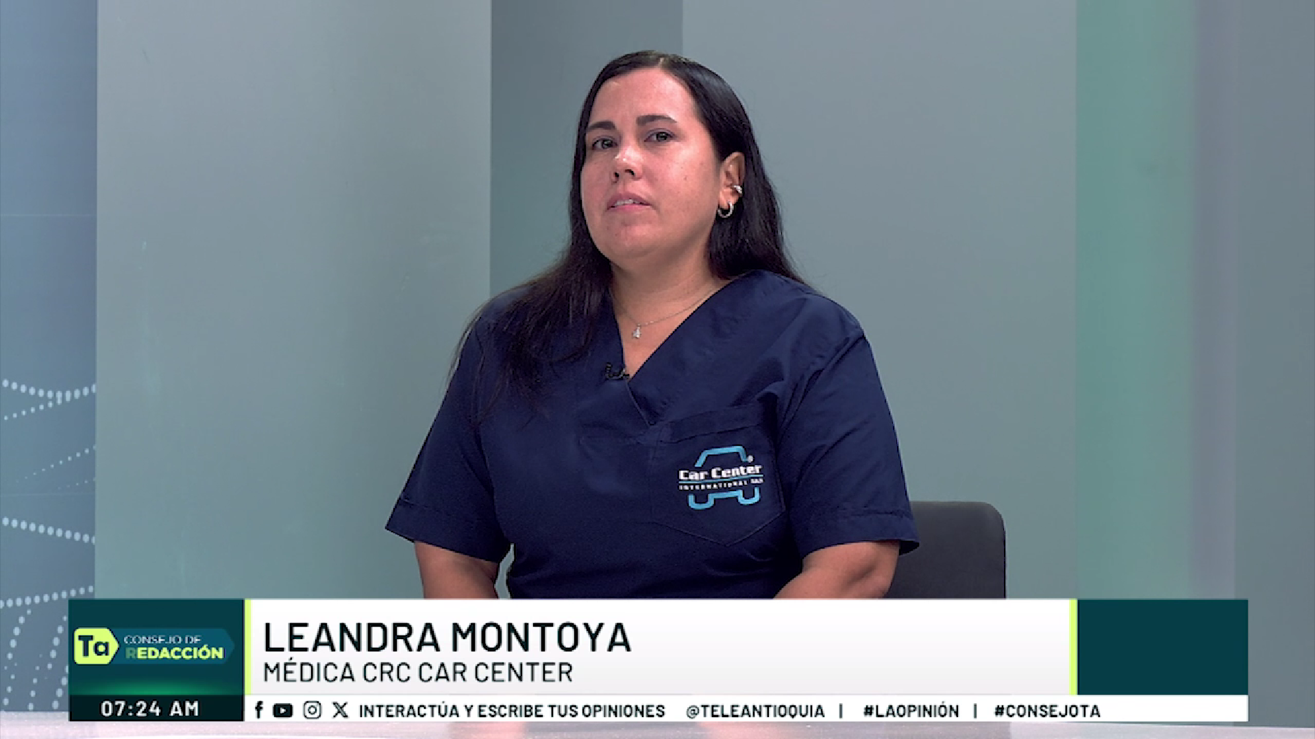 Dra. Leandra Montoya, Médica Car Center